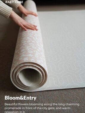 Pink Reversible Baby Play Mat